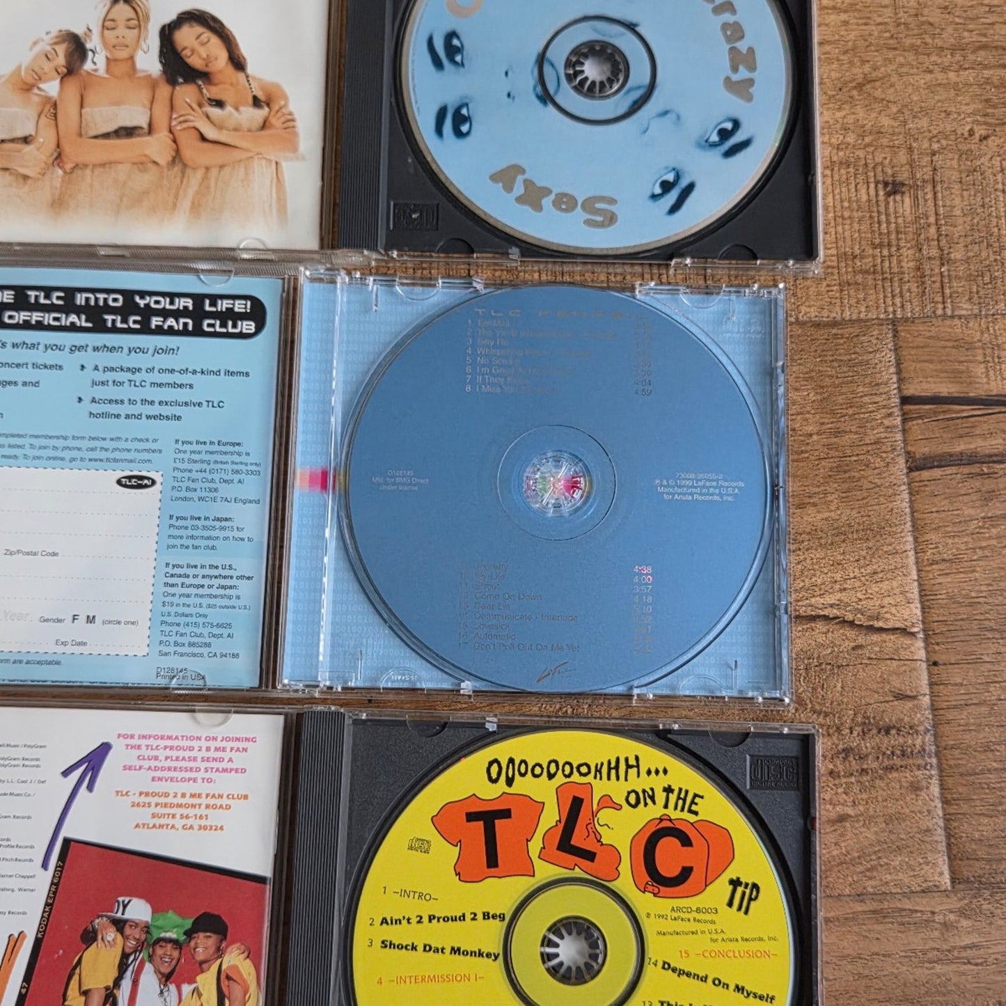 Vtg TLC CD BUNDLE