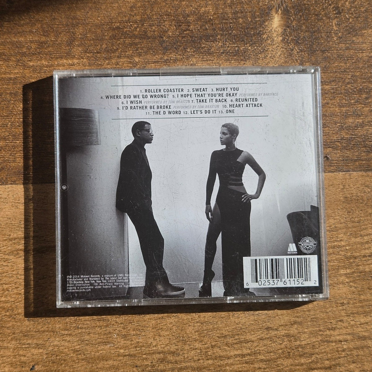 Toni Braxton & Babyface Love Marriage & Divorce CD