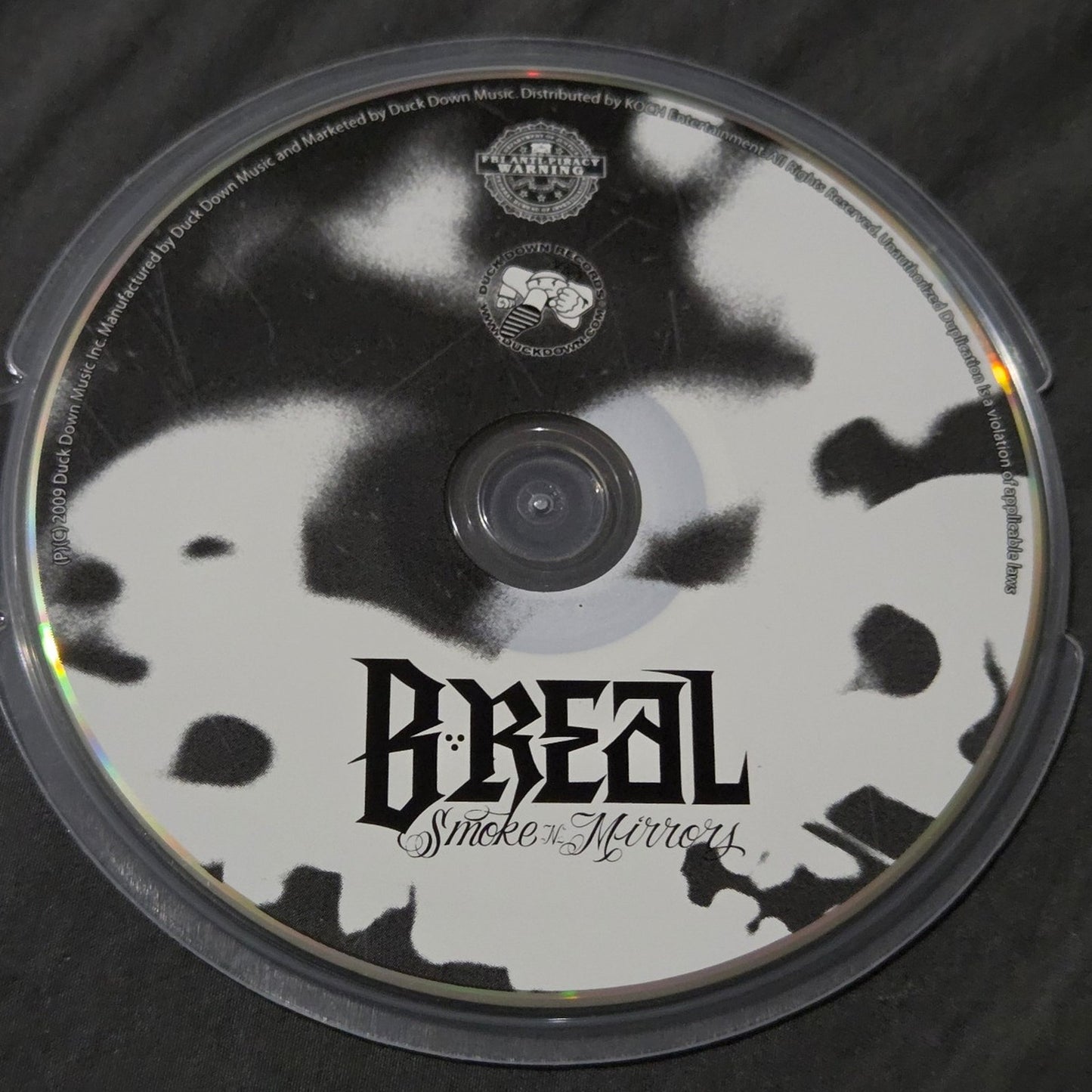 B-Real SMOKE & MIRRORS CD Hip Hop Rap CYPRESS HILL