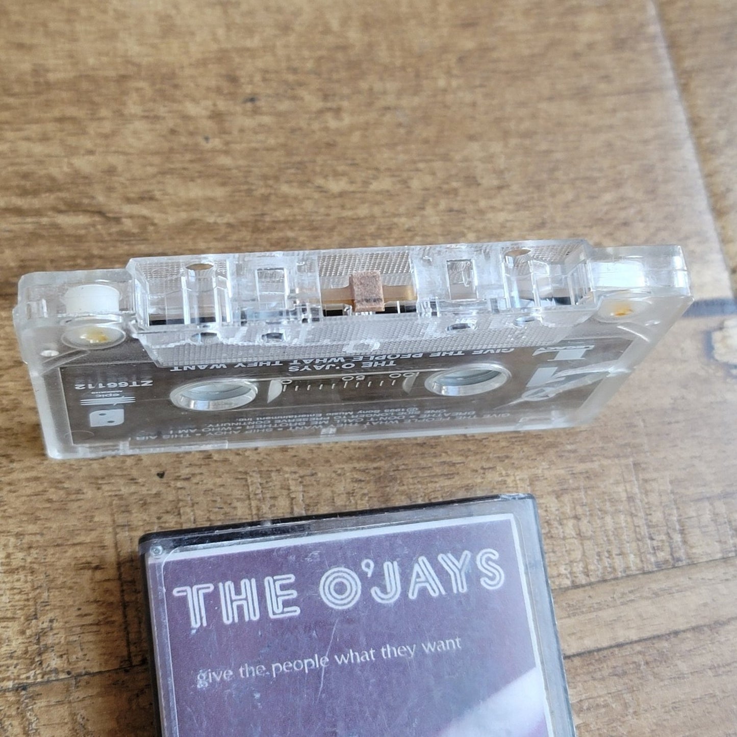 Vtg 1995 The O'Jays GIVE THE PEOPLE WHAT THEY WANT Cassette Tape
