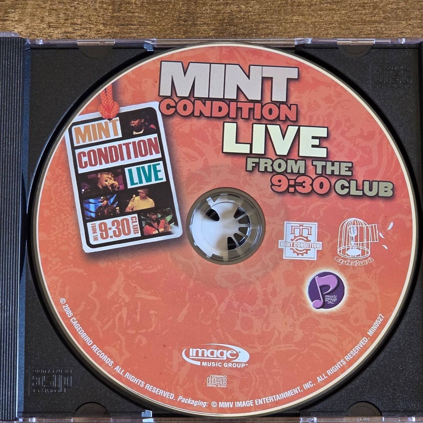 Vtg 2005 Mint Condition LIVE FROM THE 9:30 CLUB CD