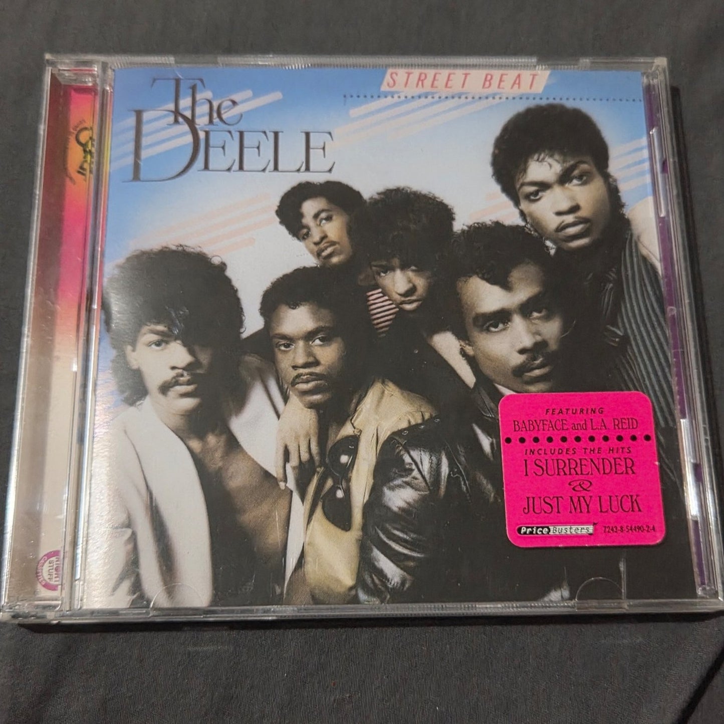Vtg 1997 The Deele STREET BEAT CD w/ Hype Sticker