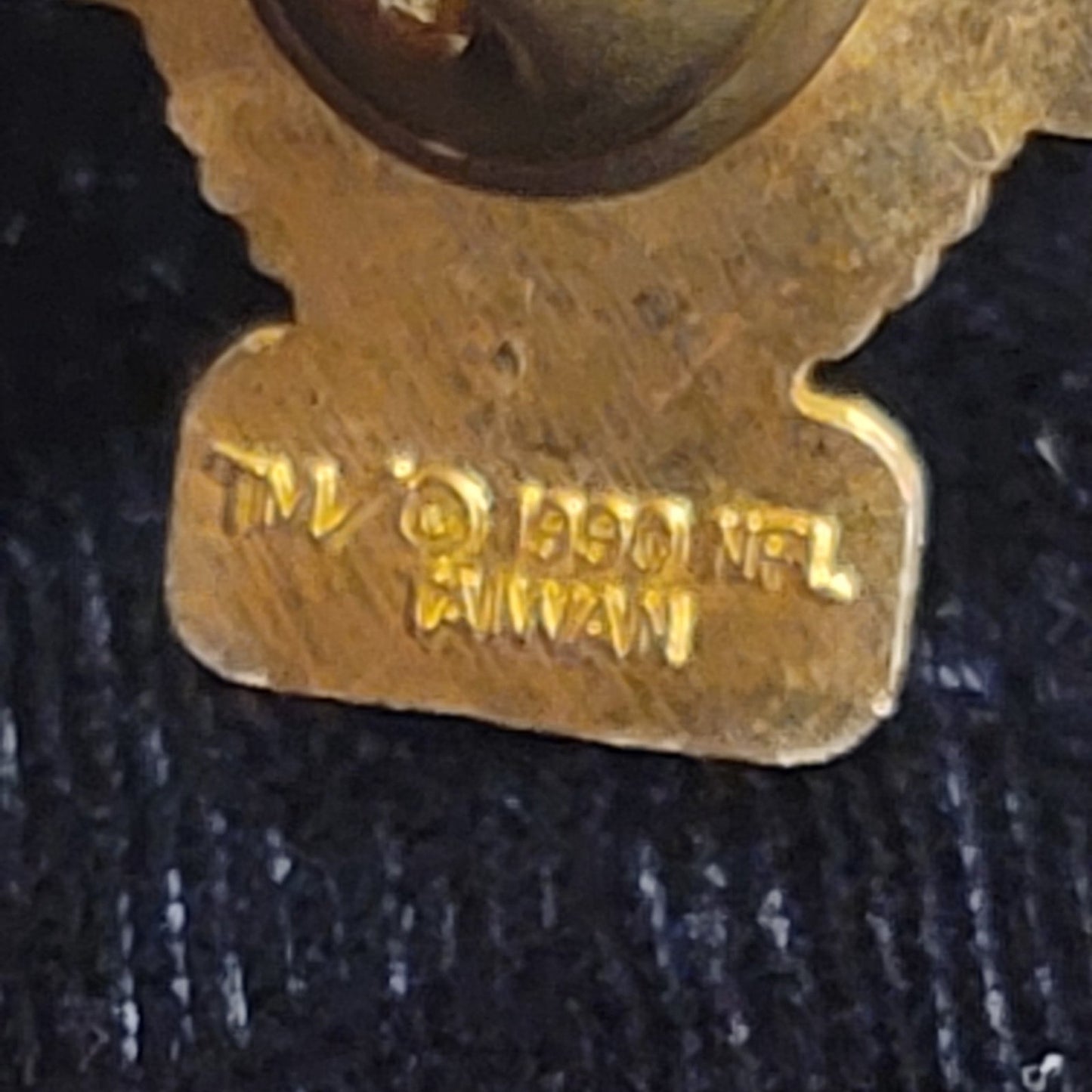 Vtg 1990 GTE Superbowl XXVI Lapel Pin NFL