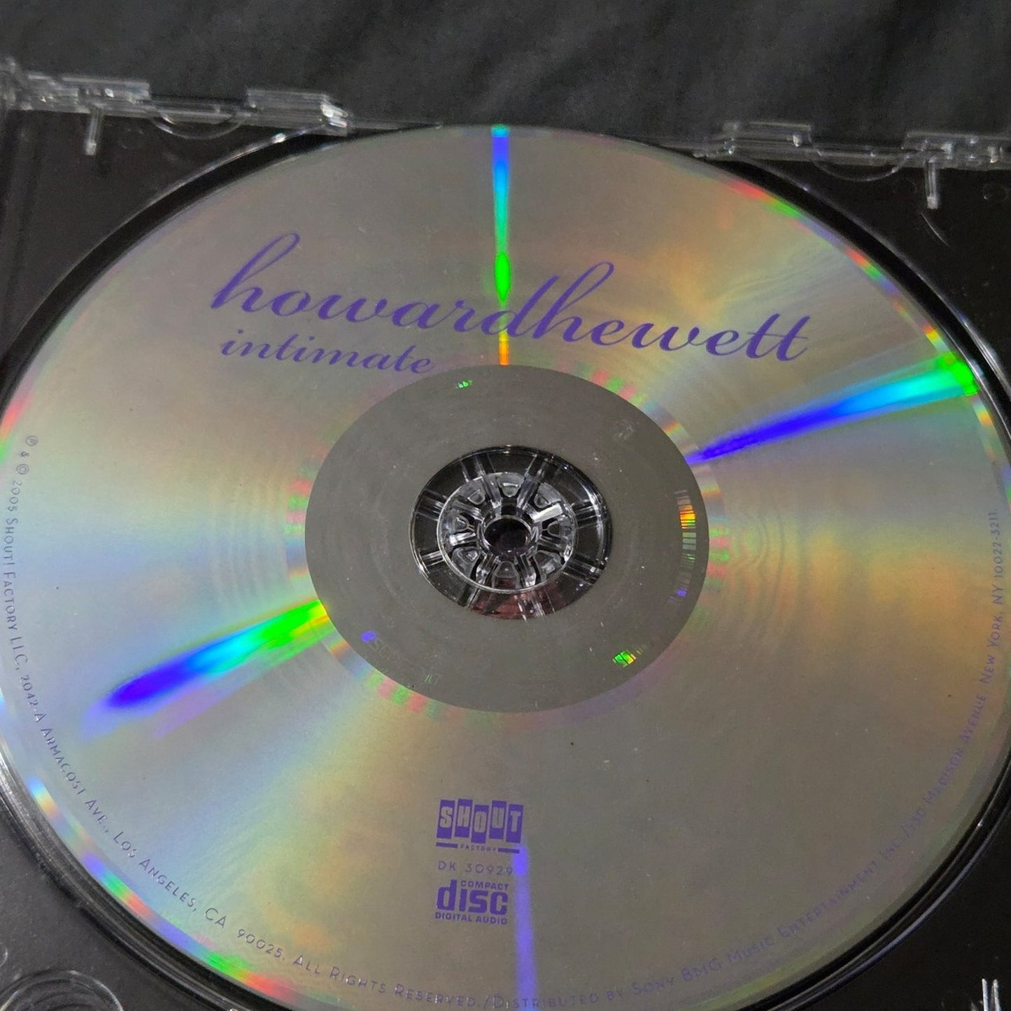 Vtg 2005 Howard Hewett INTIMATE CD