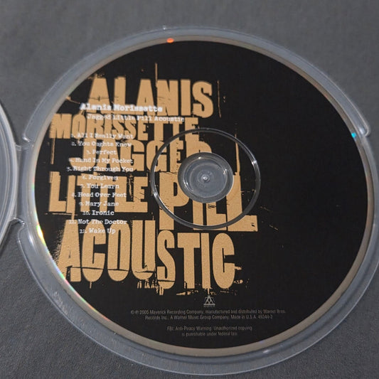 Vtg 2005 Alanis Morissette Jagged Little Pill Acoustic CD