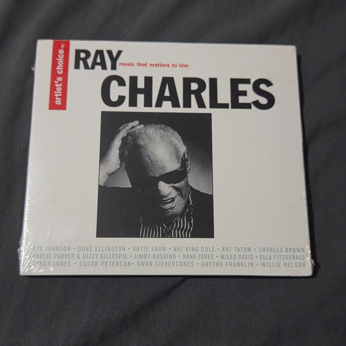 Vtg 2002 Ray Charles Artist's Choice Music That Matters To Him CD Starbucks