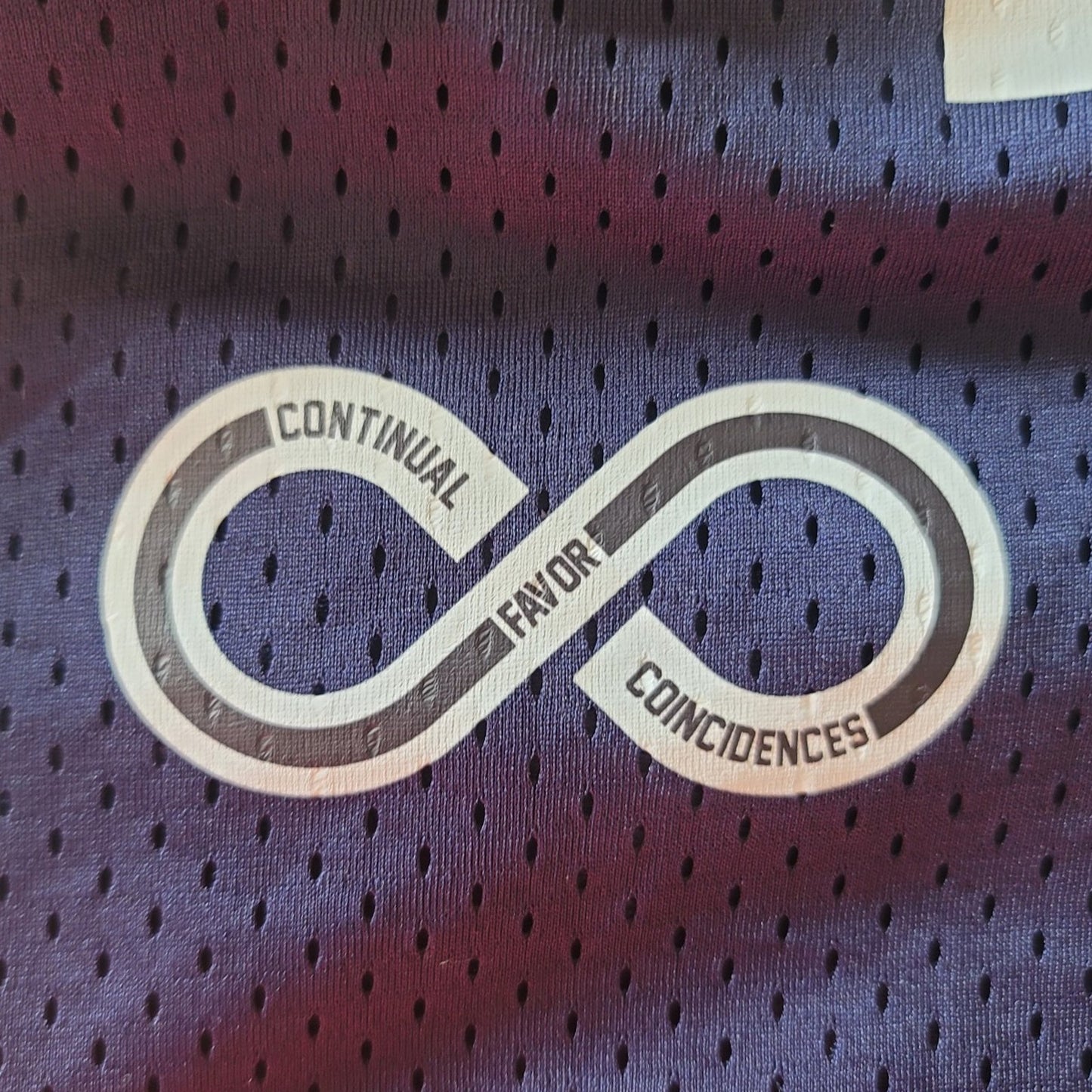 Continual Coincidences Brand Upcycled Vintage Football Jersey GRACE