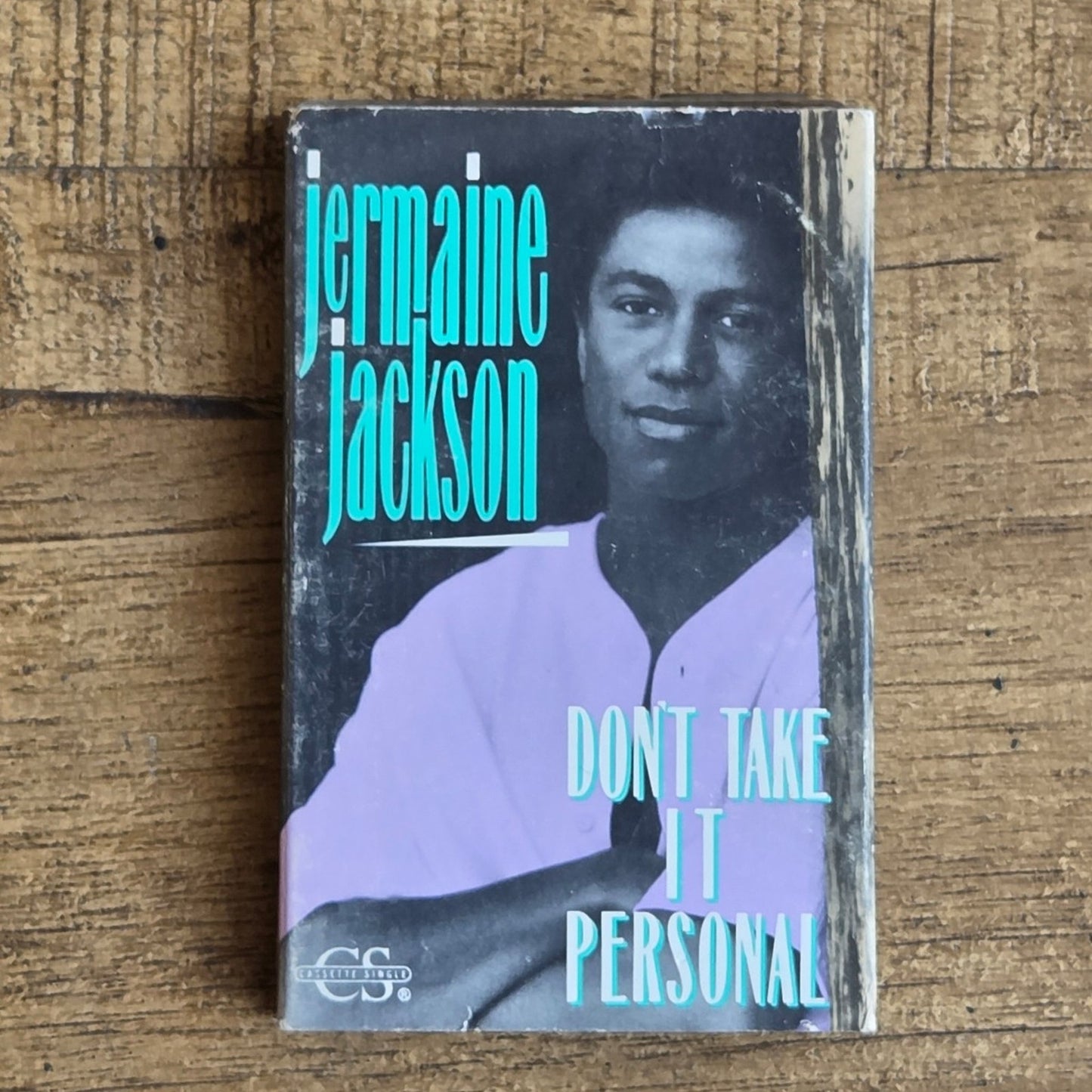 Vtg 1989 Jermaine Jackson Don't Take It Personal Maxi Single Cassette Tape