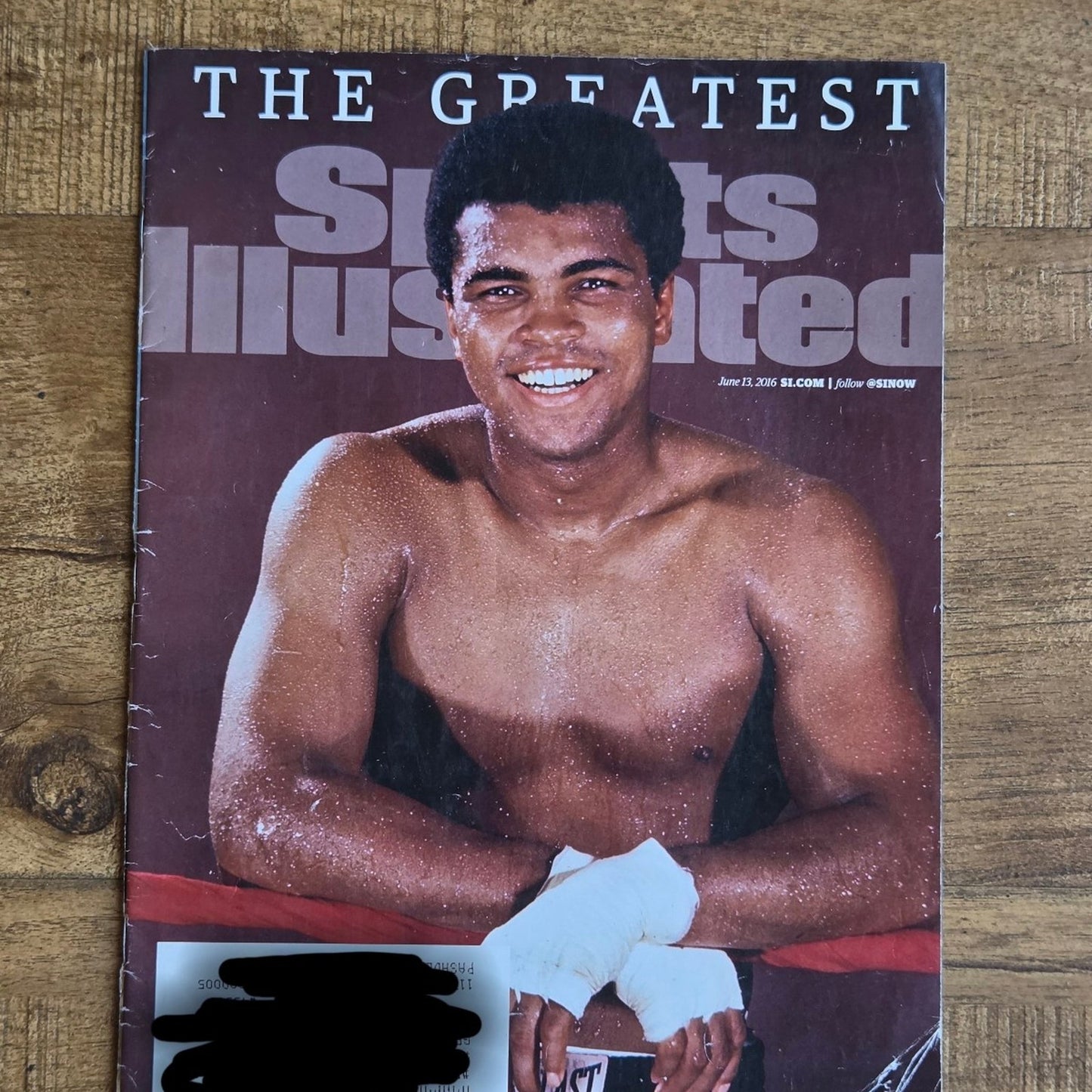 June 13,2016 Muhammad Ali Sports Illustrated Cover Magazine Boxing