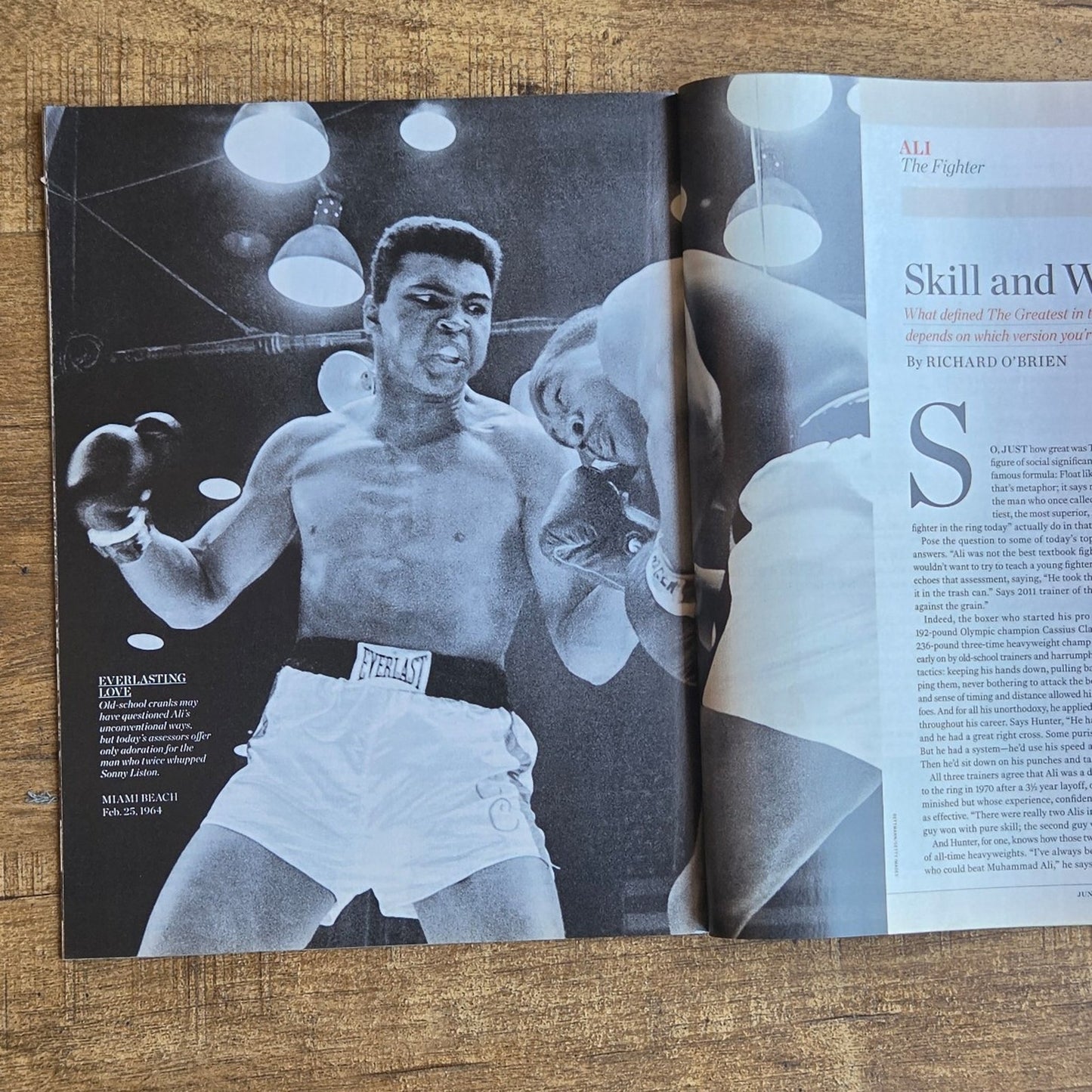 June 13,2016 Muhammad Ali Sports Illustrated Cover Magazine Boxing