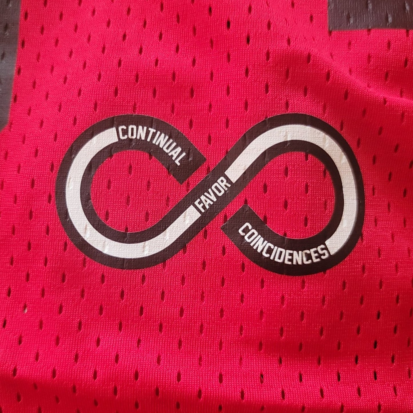 Continual Coincidences Brand Upcycled Vintage Football Jersey REDEEMED