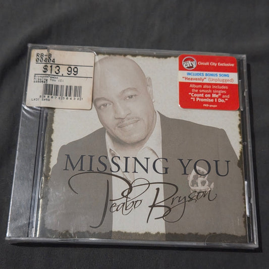 Peabo Bryson Missing You CD Circuit City Exclusive