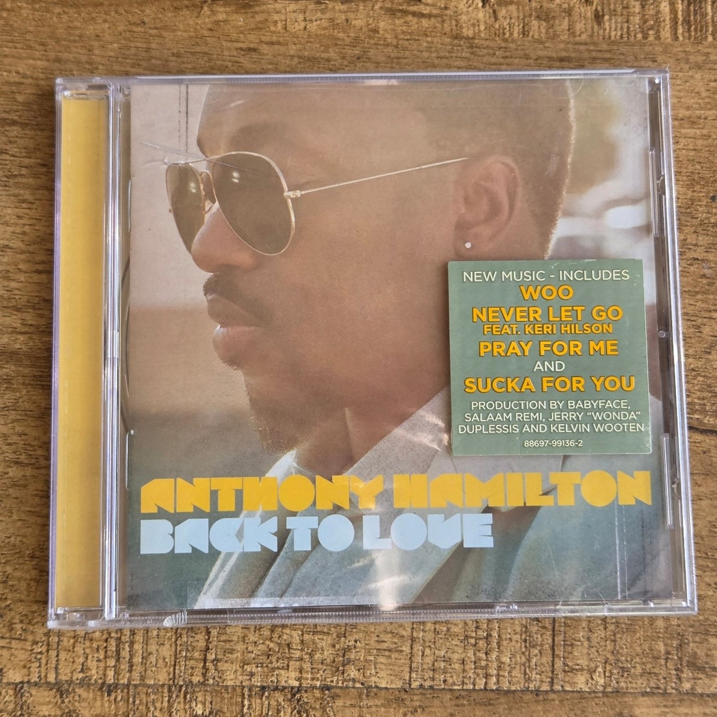 Anthony Hamilton BACK TO LOVE CD