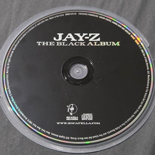 Vtg 2003 Jay-Z THE BLACK ALBUM CD Hip Hop Rap