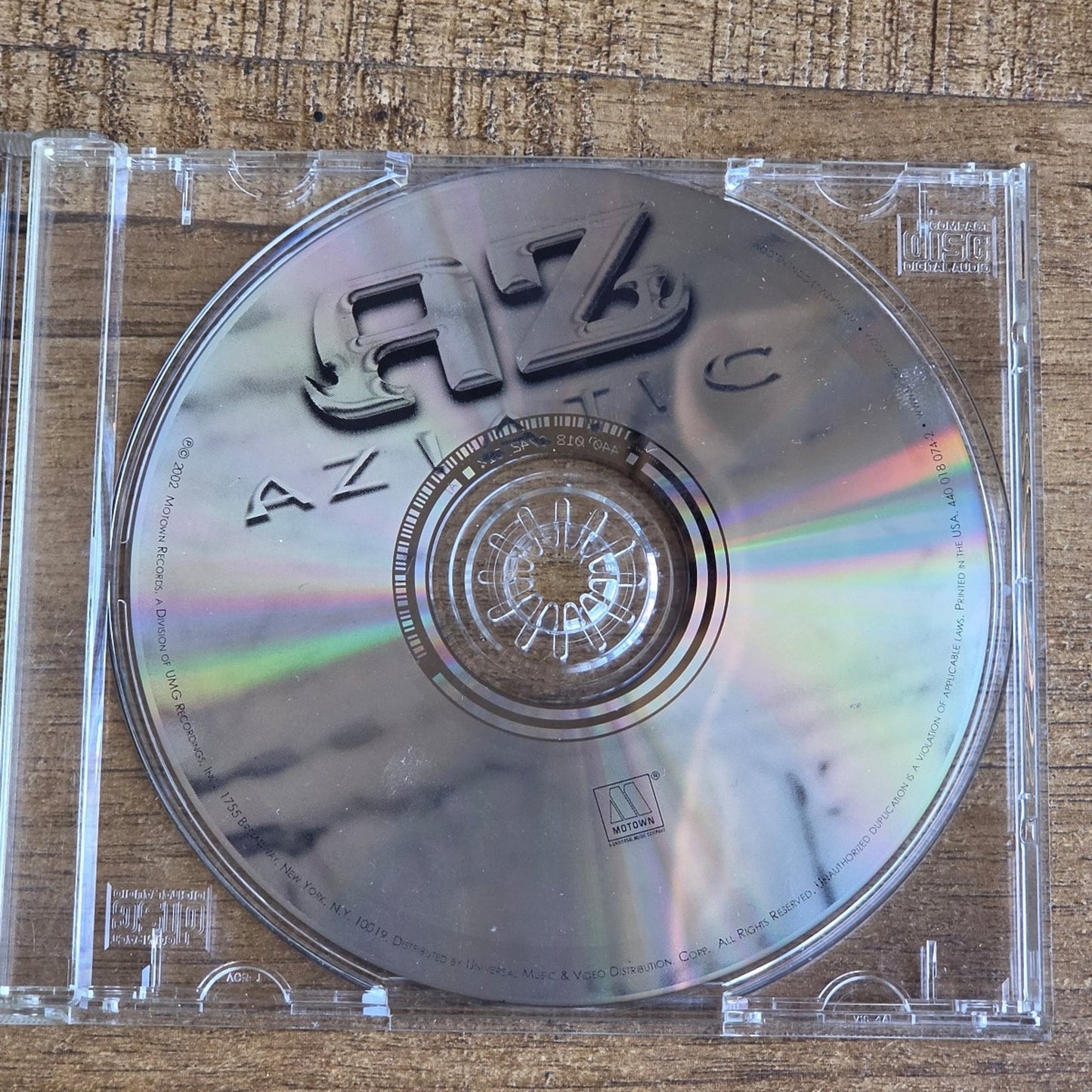 Vtg 2002 AZ AZIATIC CD RAP HIP HOP