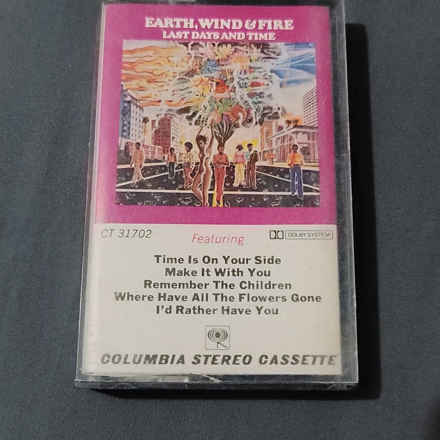 Vtg 1972 Earth, Wind & Fire Cassette Tape