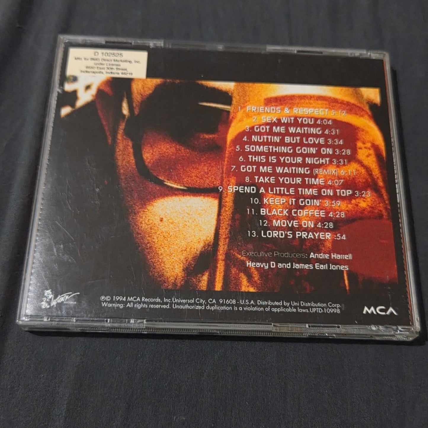 Vtg 1994 Heavy D & The Boyz NUTTIN' BUT LOVE CD RAP HIP HOP