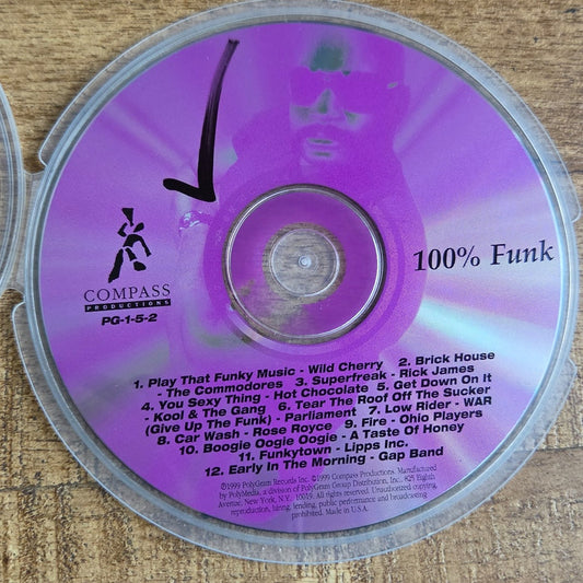 Vtg 1999 100% Funk Various Artists CD