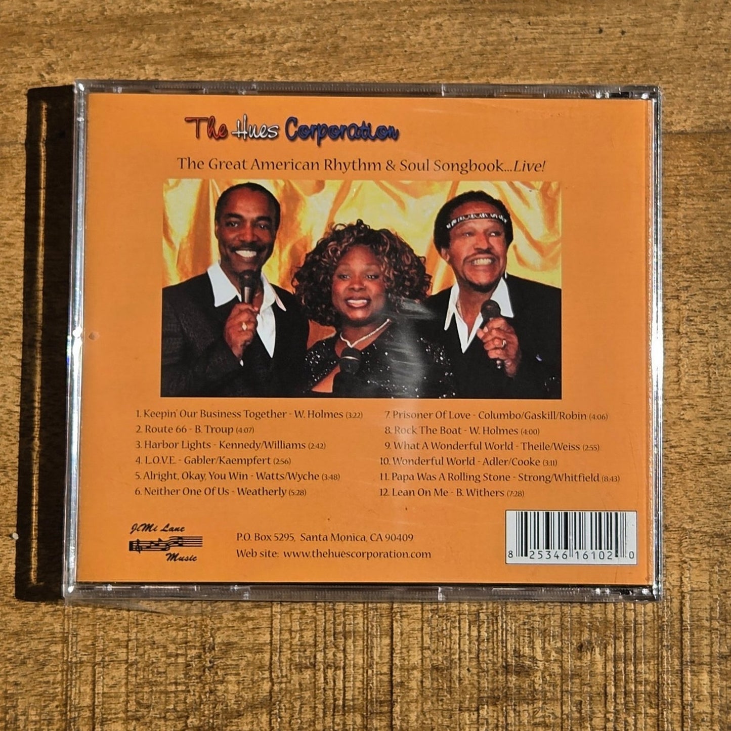 Vtg 2004 The Hues Corporation The Great American Rhythm & Soul Songbook Live CD