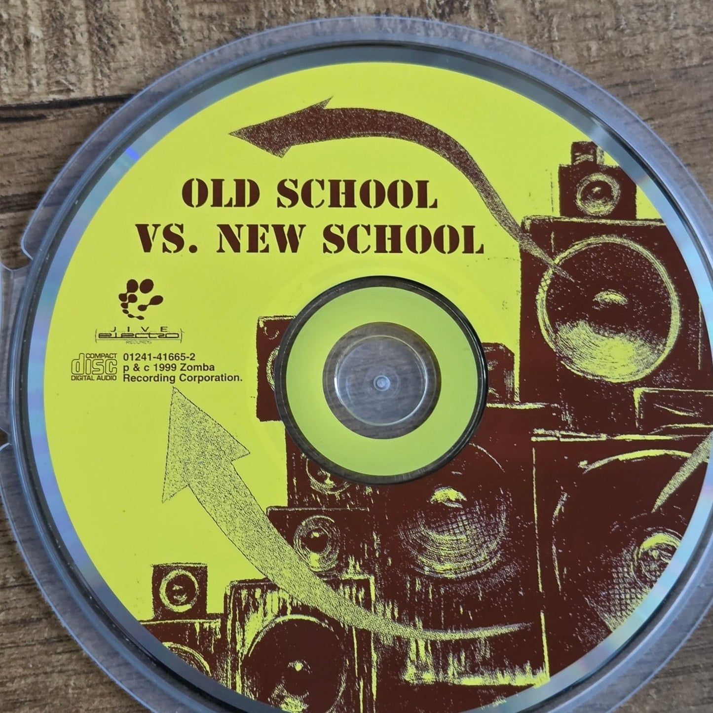Vtg 1999 Old School vs. New School Various Artists CD Rap Hip Hop