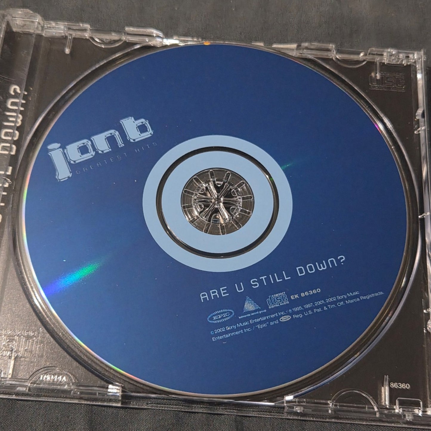 Vtg 2002 Jon B GREATEST HITS... ARE U STILL DOWN? CD w/HYPE STICKER
