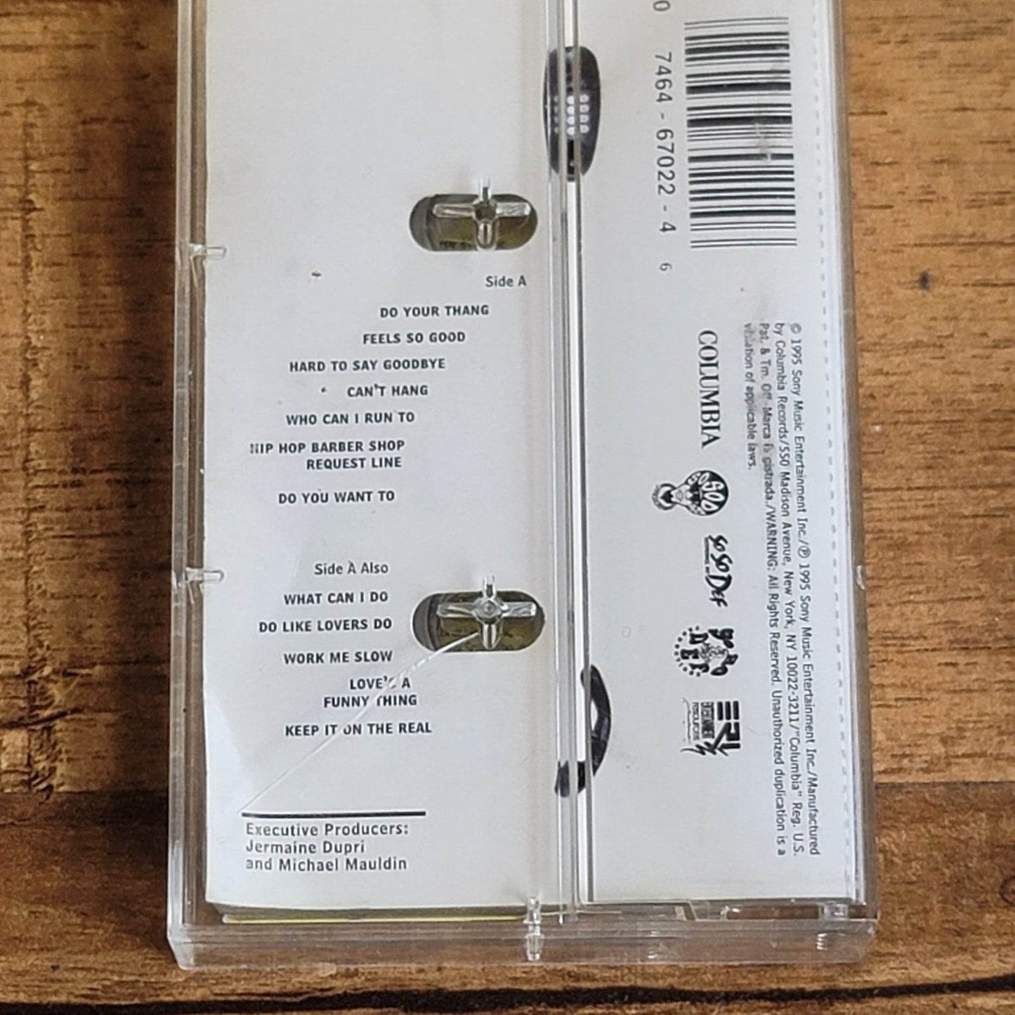 Vtg 1995 Xscape OFF THE HOOK Cassette Tape