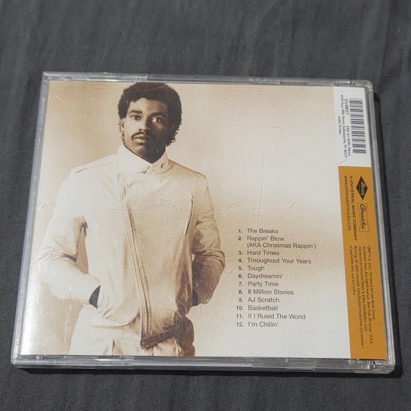 Vtg 2003 The Best of KURTIS BLOW The Millennium Collection CD