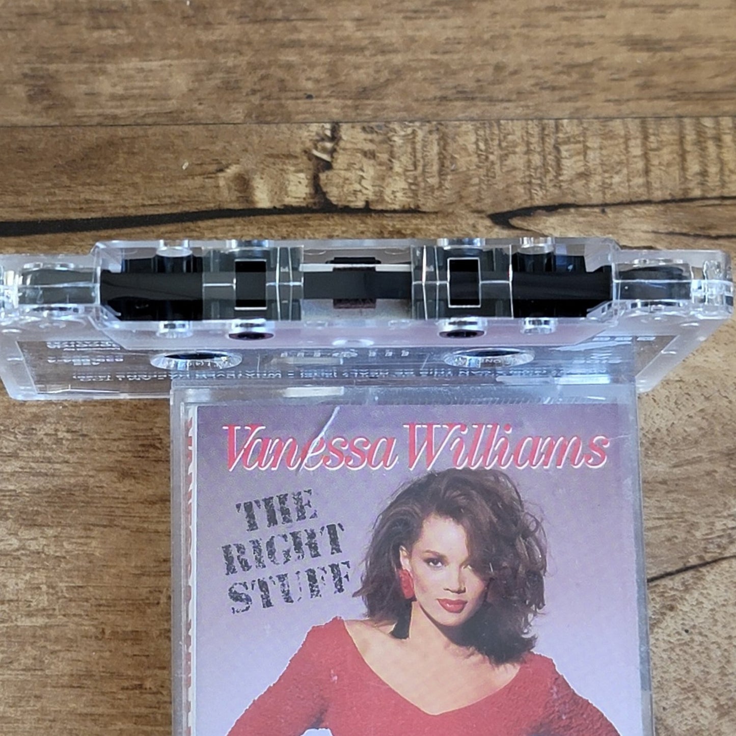 Vtg 1988 Vanessa Williams THE RIGHT STUFF Cassette Tape