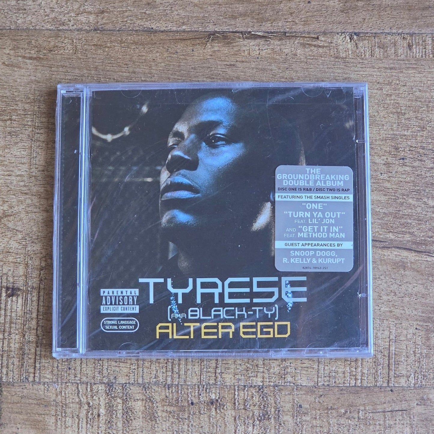 Vtg 2006 Tyrese (Black-Ty) Alter Ego Double CD w/Hype Sticker