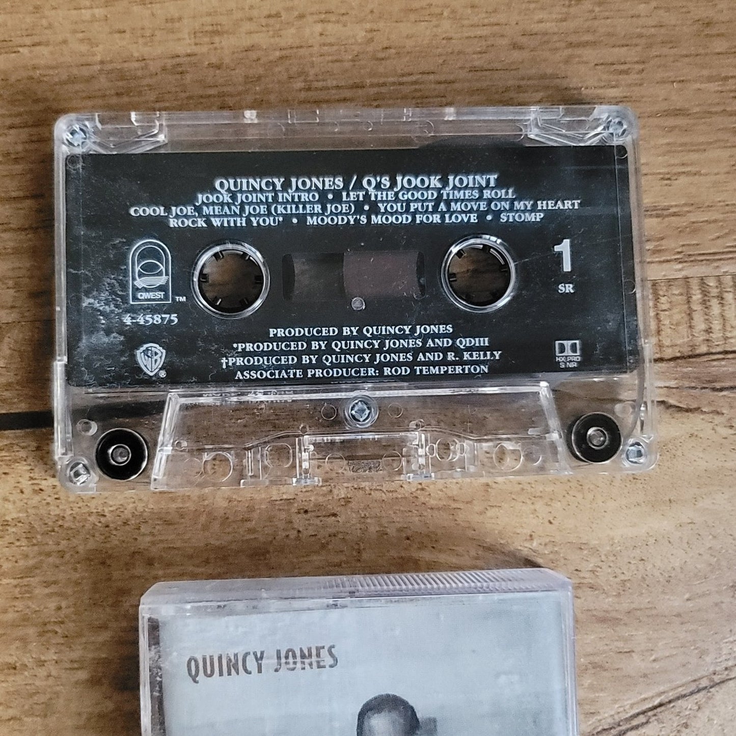 Vtg 1995 Quincy Jones Q's Jook Joint Cassette Tape