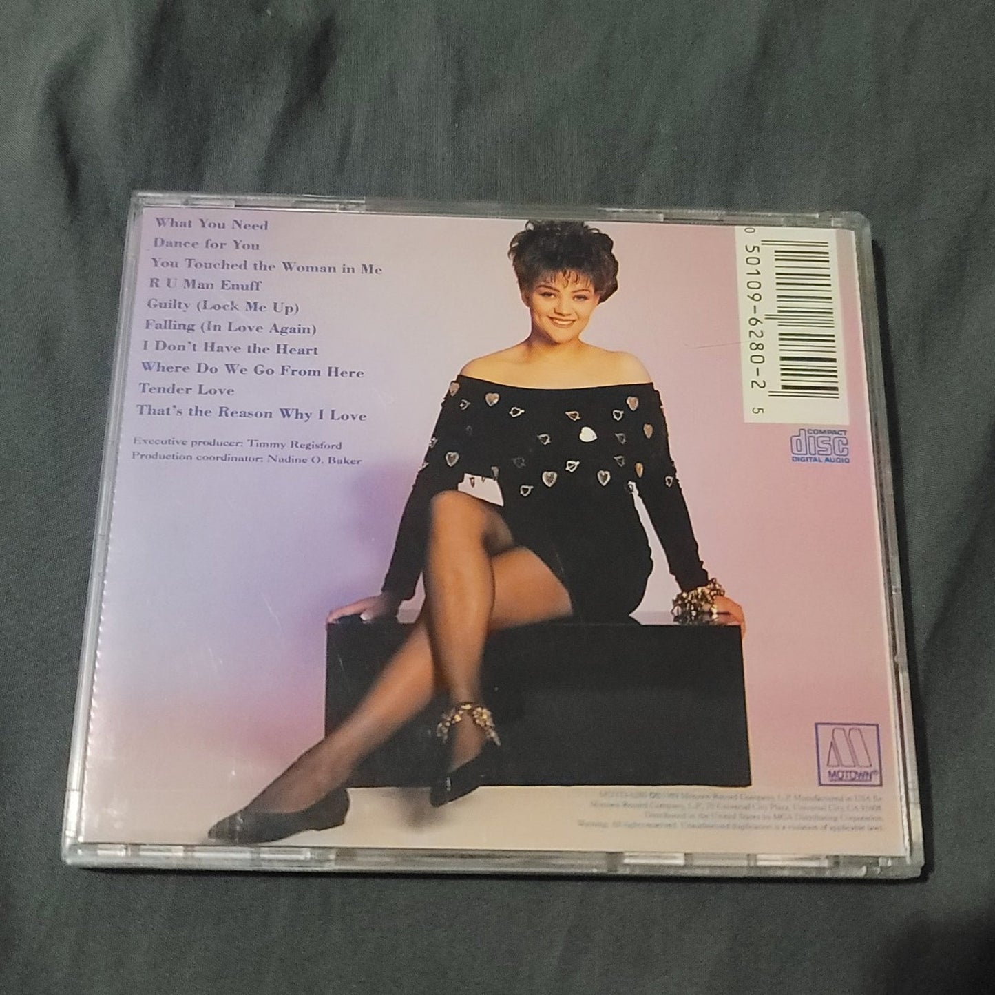 Vtg 1989 Stacy Lattisaw WHAT YOU NEED CD