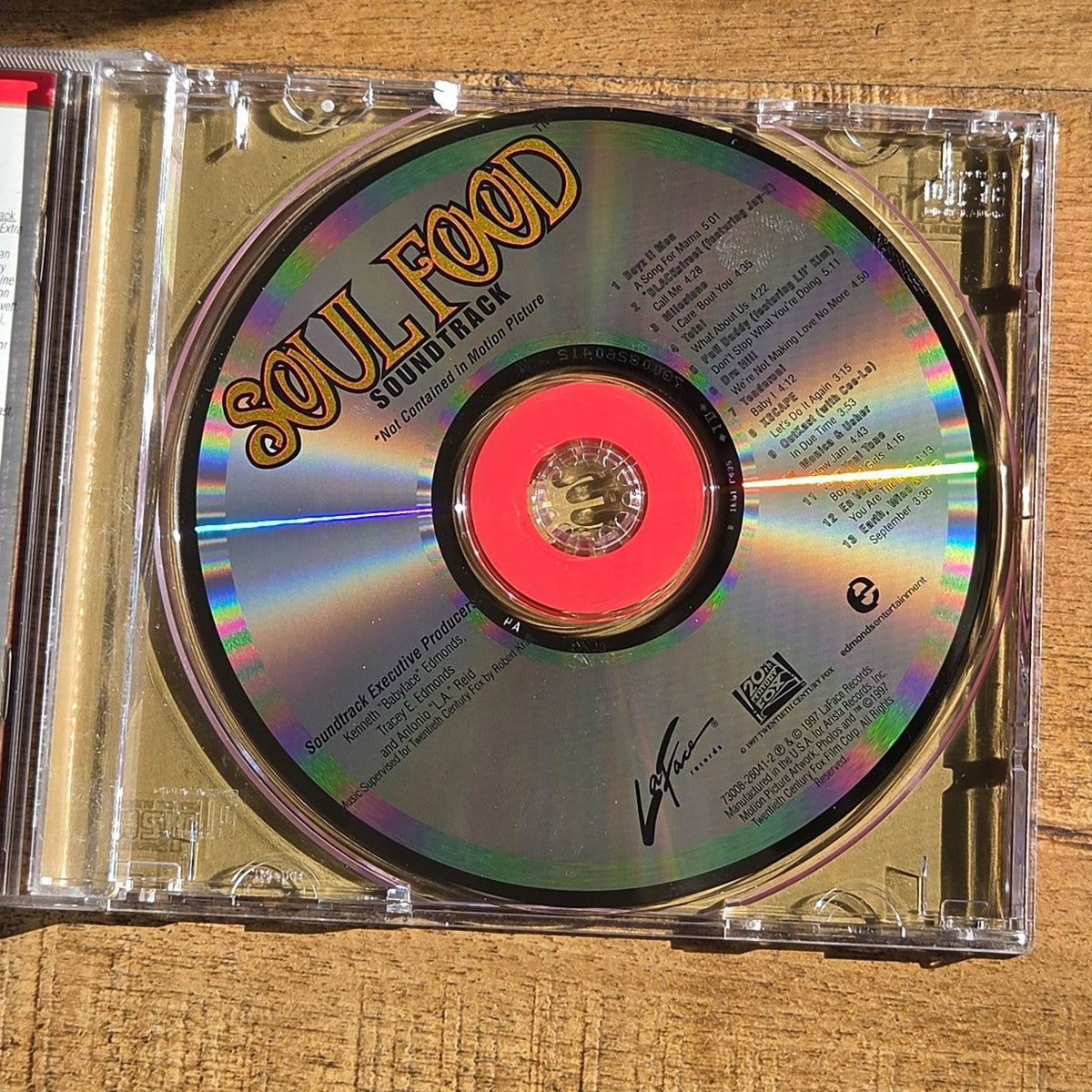 Vtg 1997 Soul Food Movie Soundtrack CD