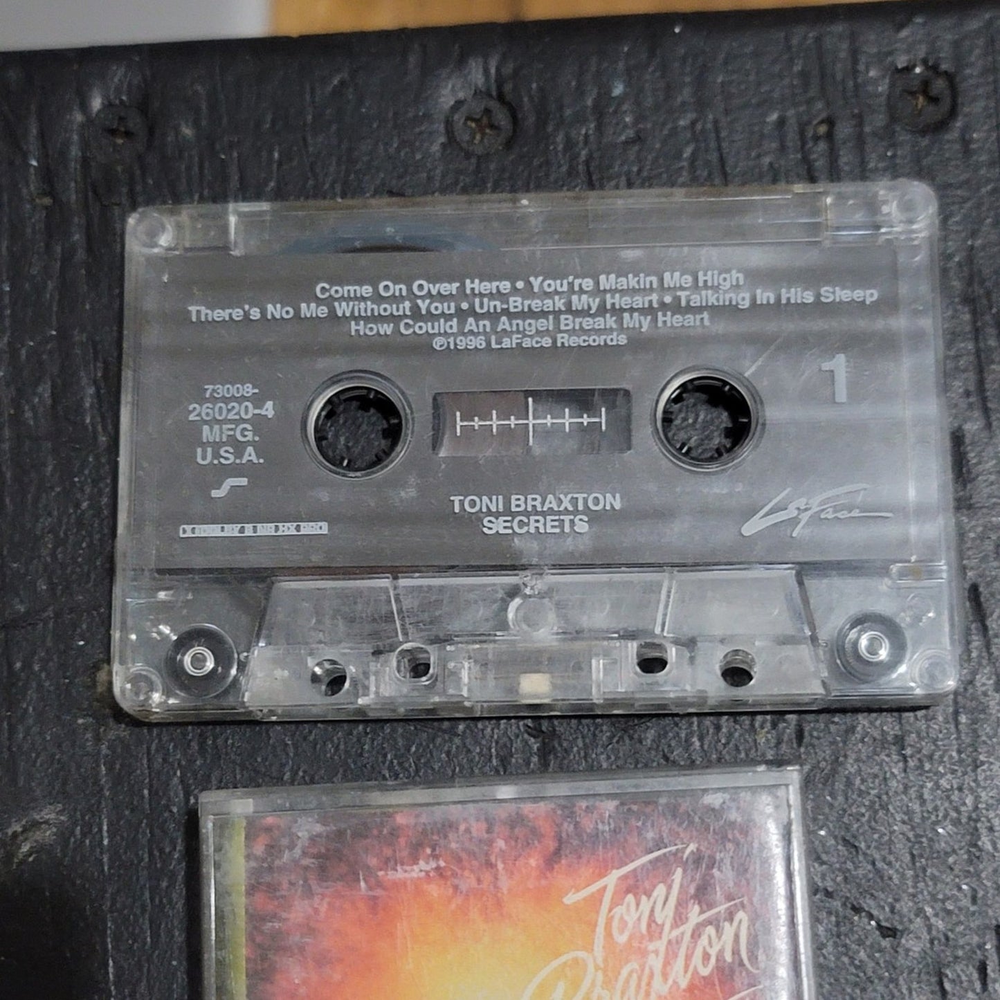 Vtg 1996 Toni Braxton SECRETS Cassette Tape