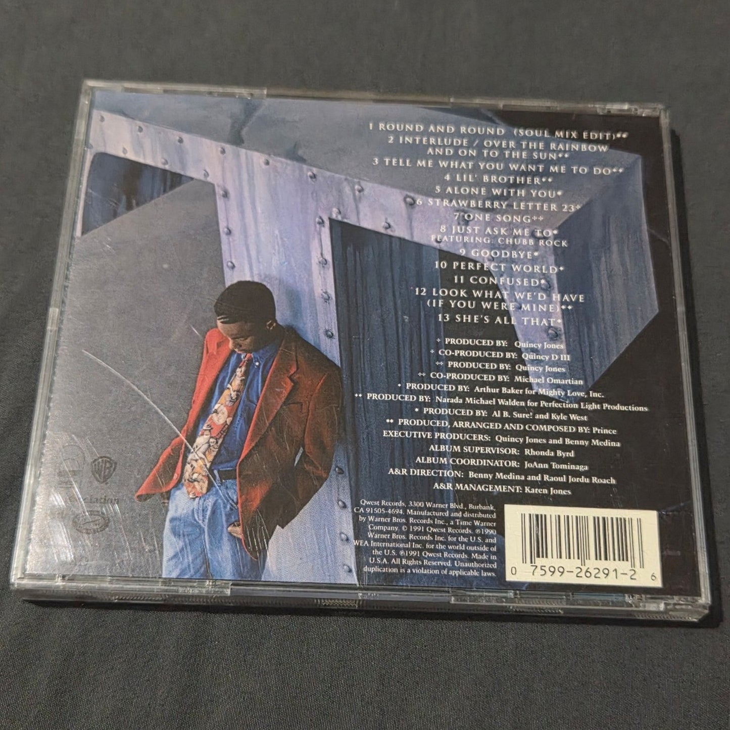 Vtg 1991 Tevin Campbell T.E.V.I.N. CD