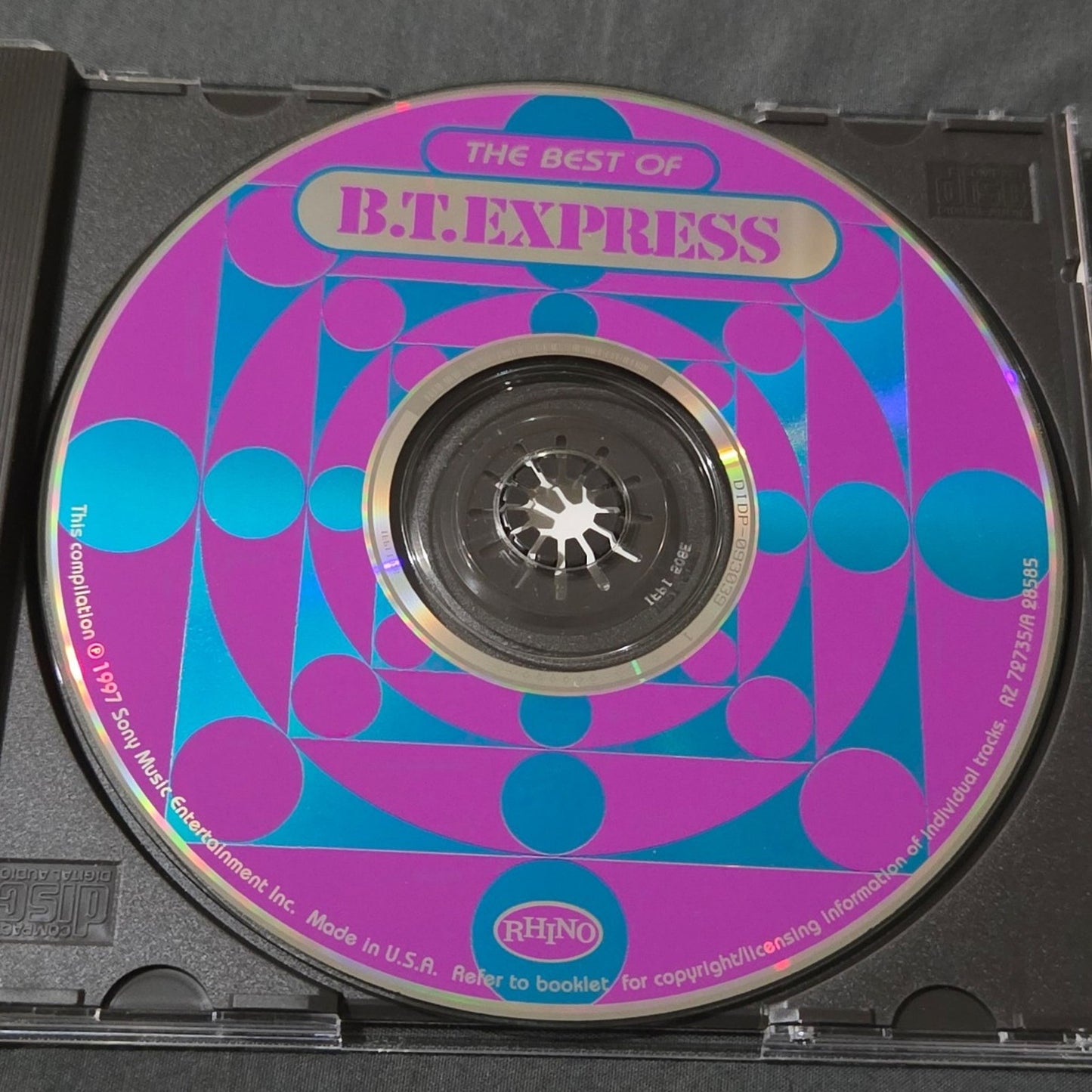 Vtg 1997 B.T. Express THE BEST OF B.T. EXPRESS CD
