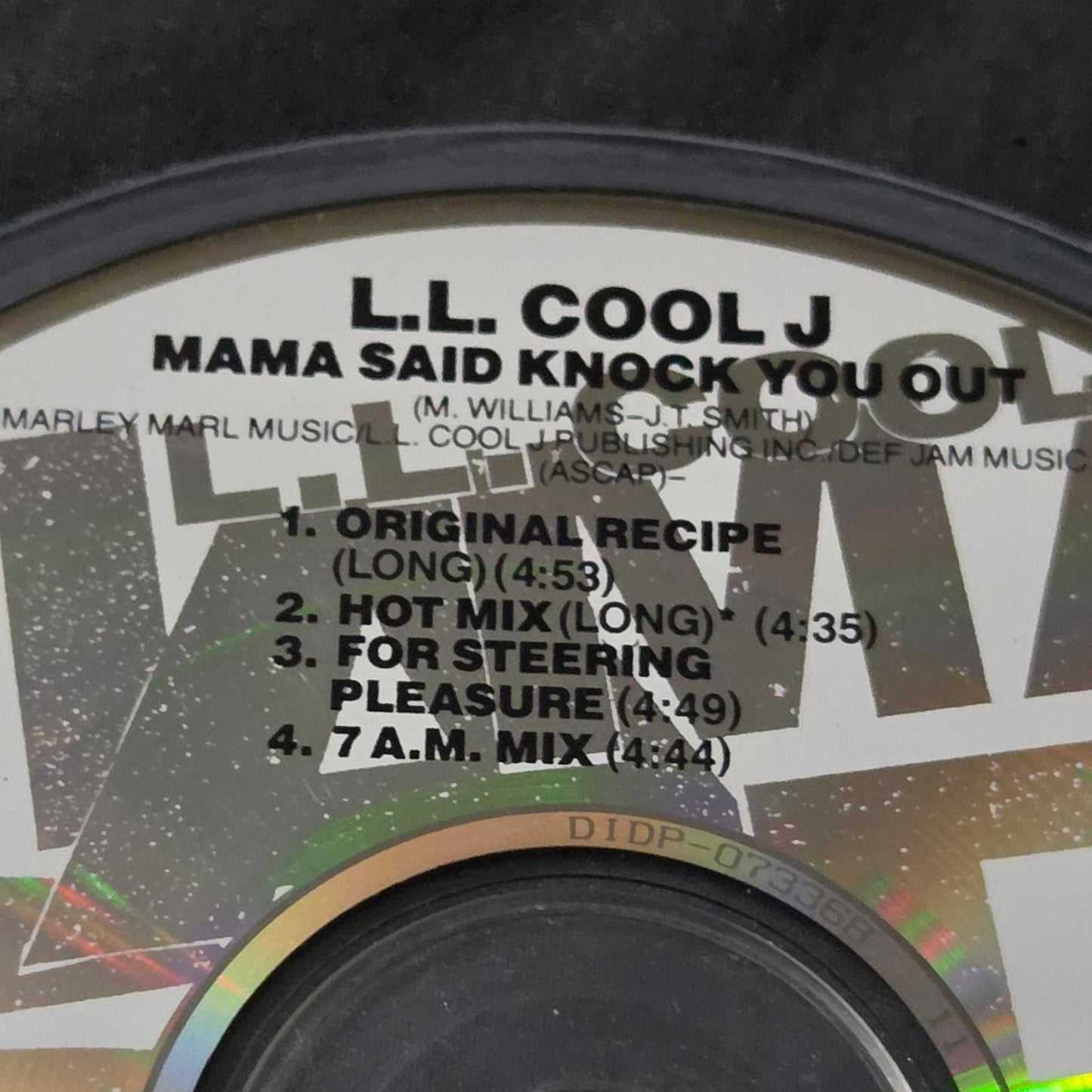 Vtg 1991 LL Cool J MAMA SAID KNOCK YOU OUT Maxi Single CD