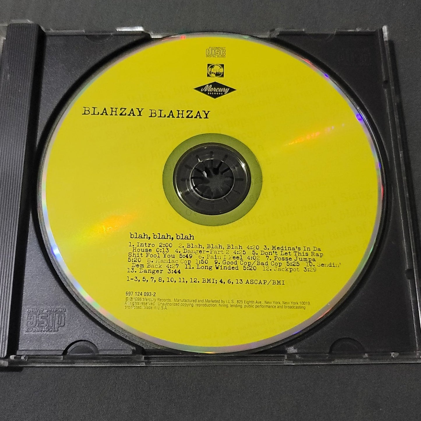 Vtg 1996 Blahzay Blahzay BLAH BLAH BLAH CD
