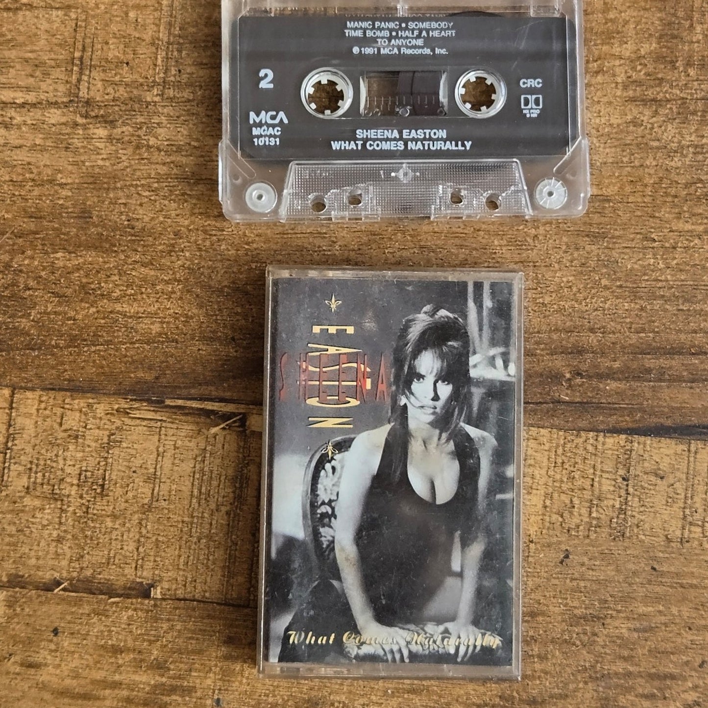 Vtg 1991 Sheena Easton What Comes Naturally Cassette Tape