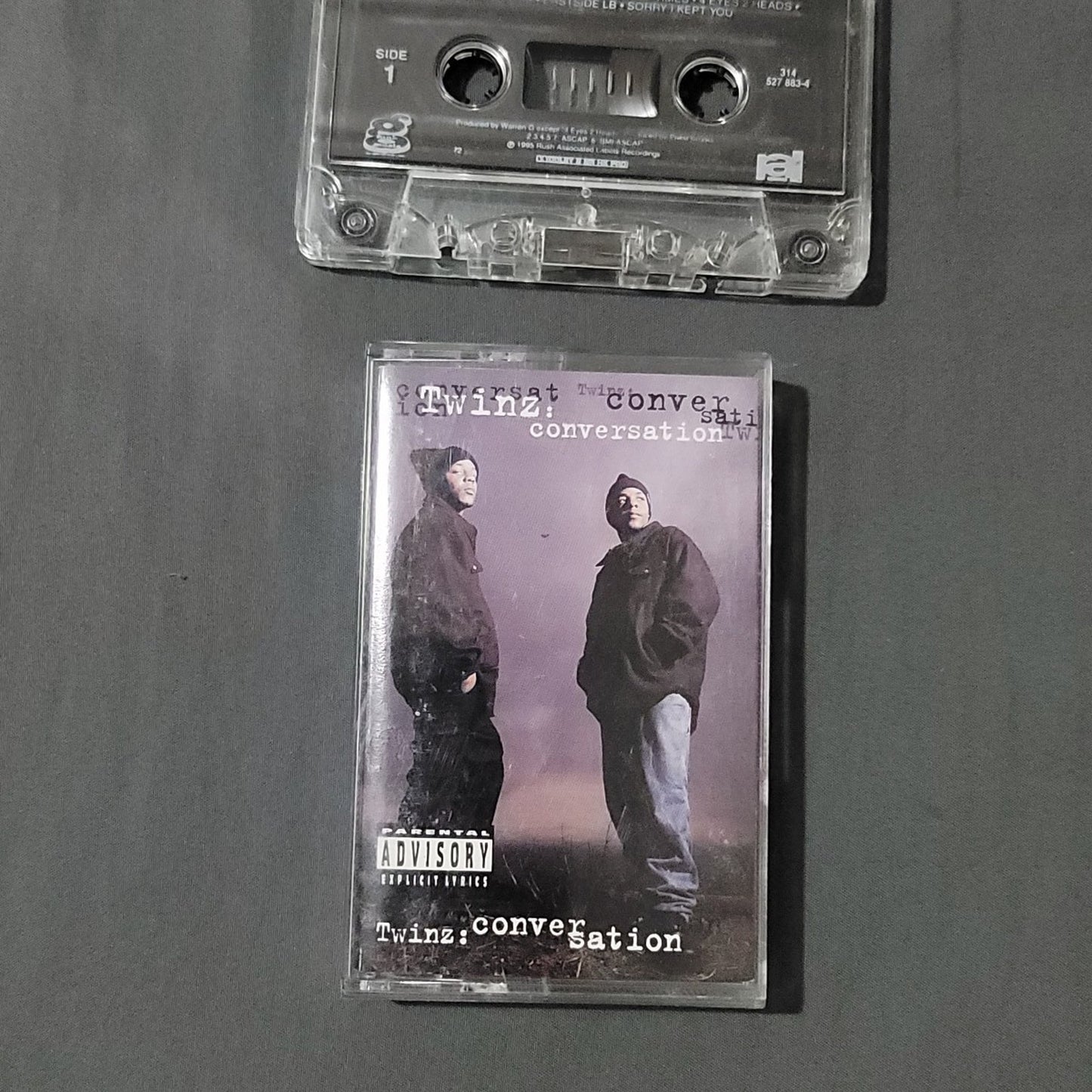 Vtg 1995 Twinz Conversation Cassette Tape G-Funk