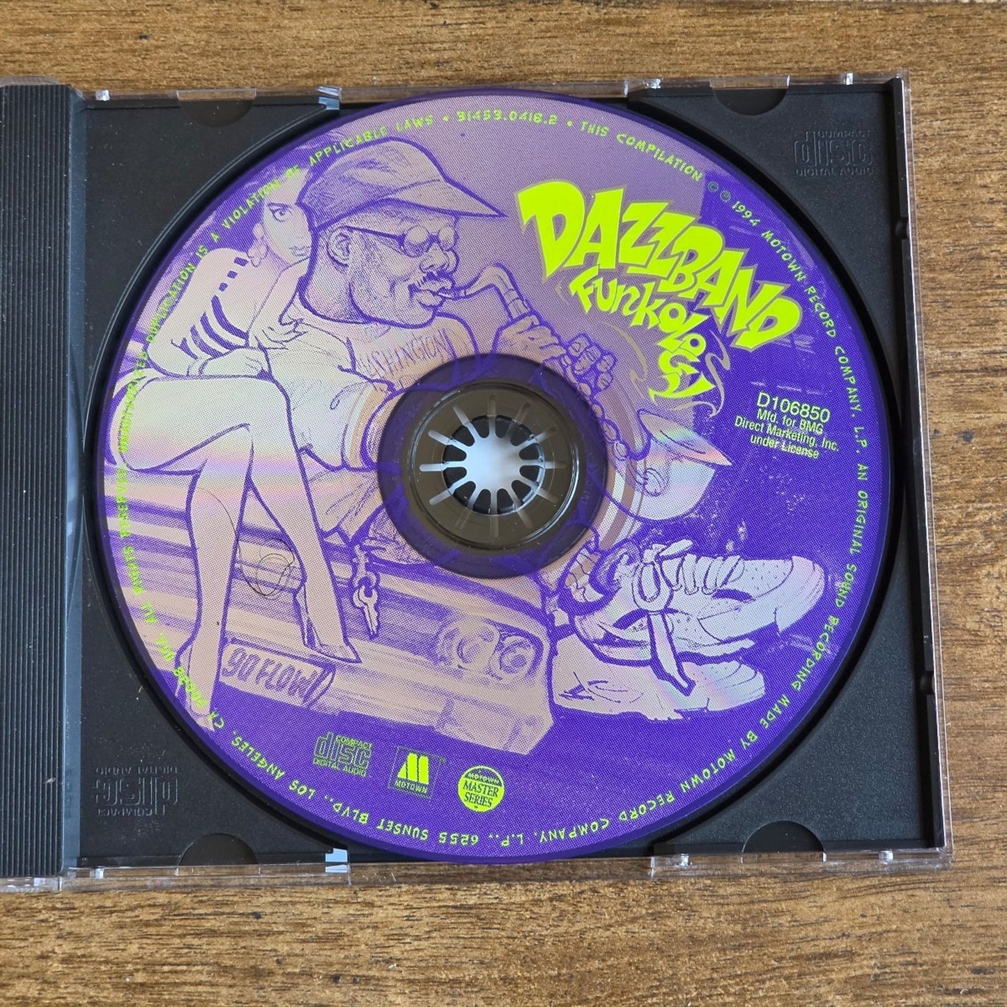 Vtg 1994 The Definitive Dazz Band FUNKOLOGY CD
