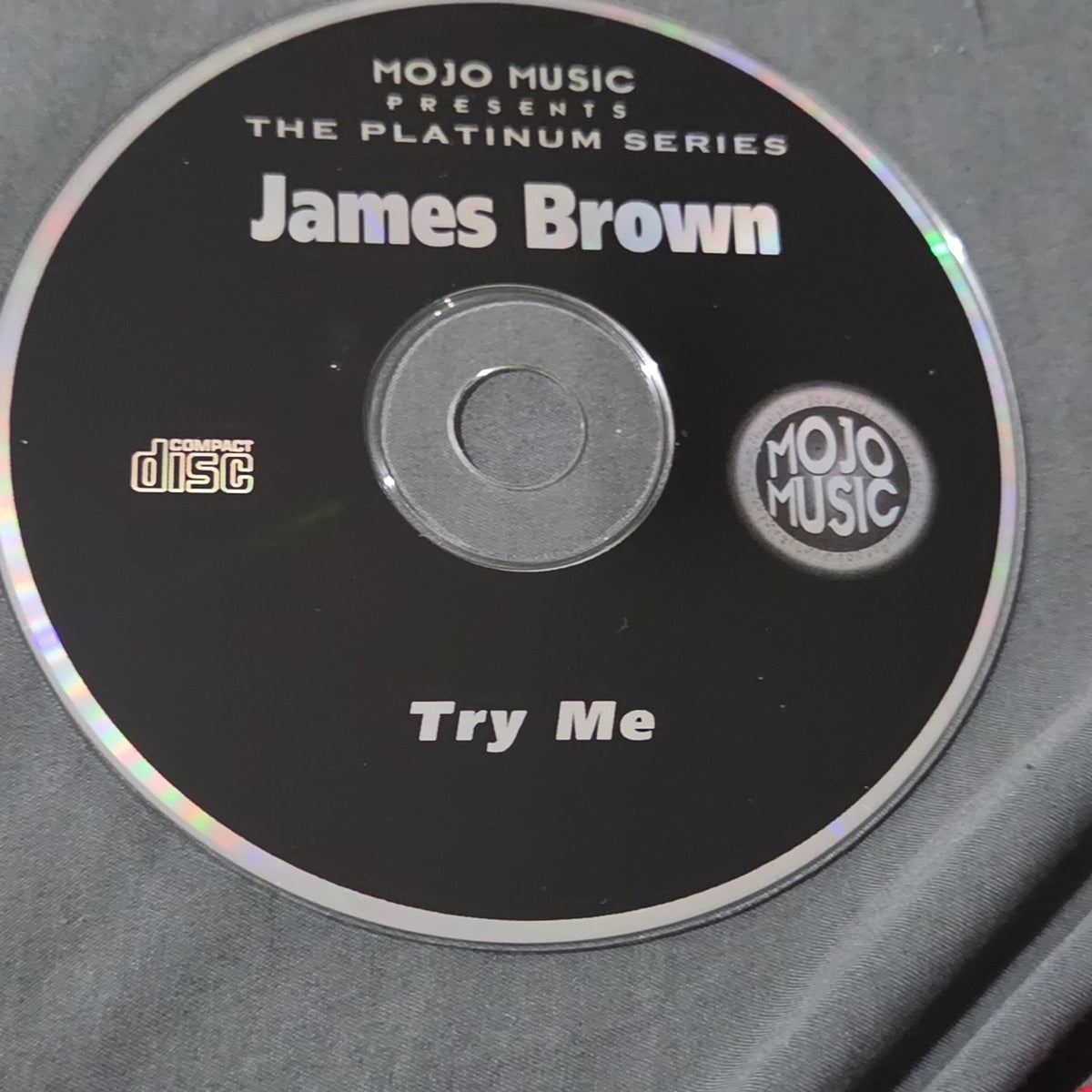 Vtg James Brown Try Me CD
