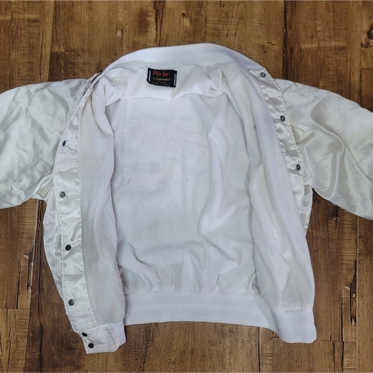 Vtg KNIX Arizona's Best Country Radio Station Satin Bomber Jacket