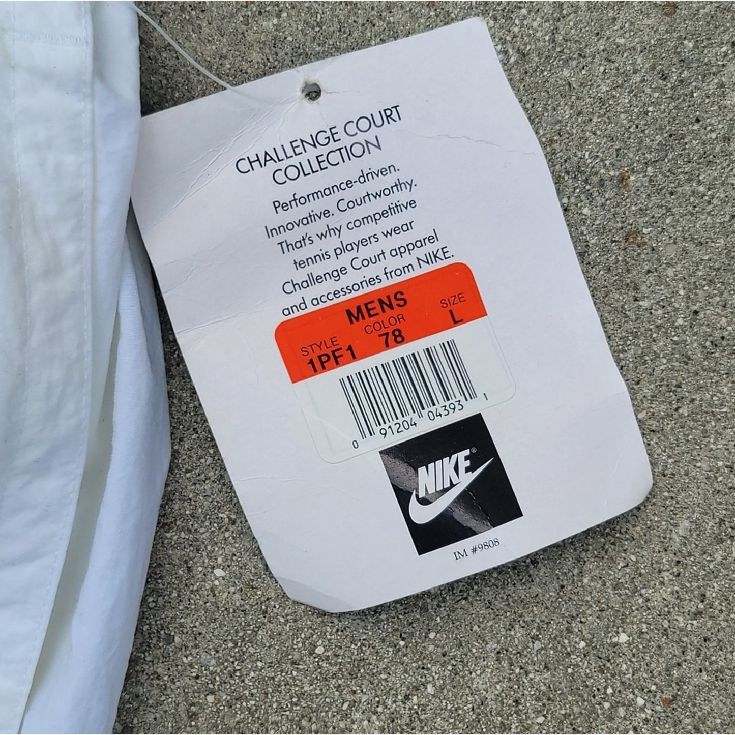 Nike Andre Agassi Challenge Court Nylon Tennis Shorts