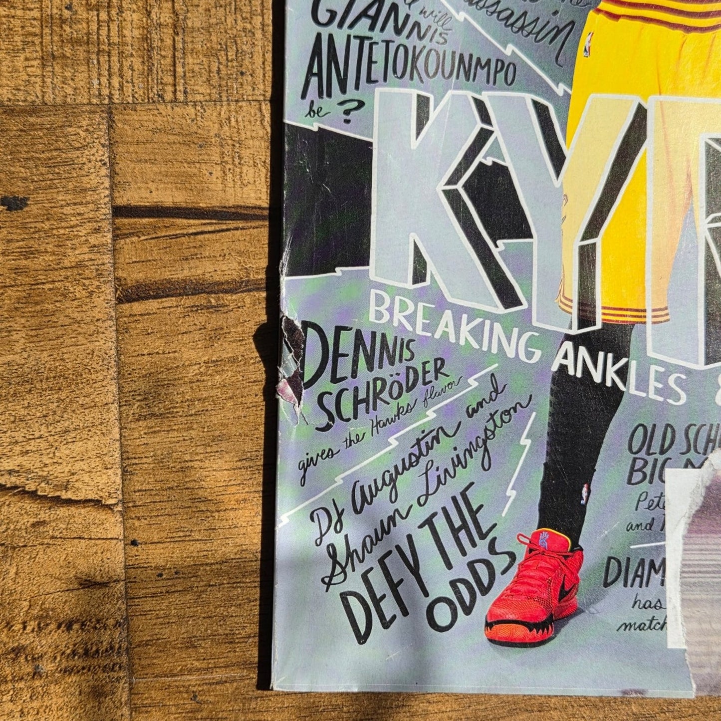 March 2015 SLAM Kyrie Irving Cavs Cover Magazine