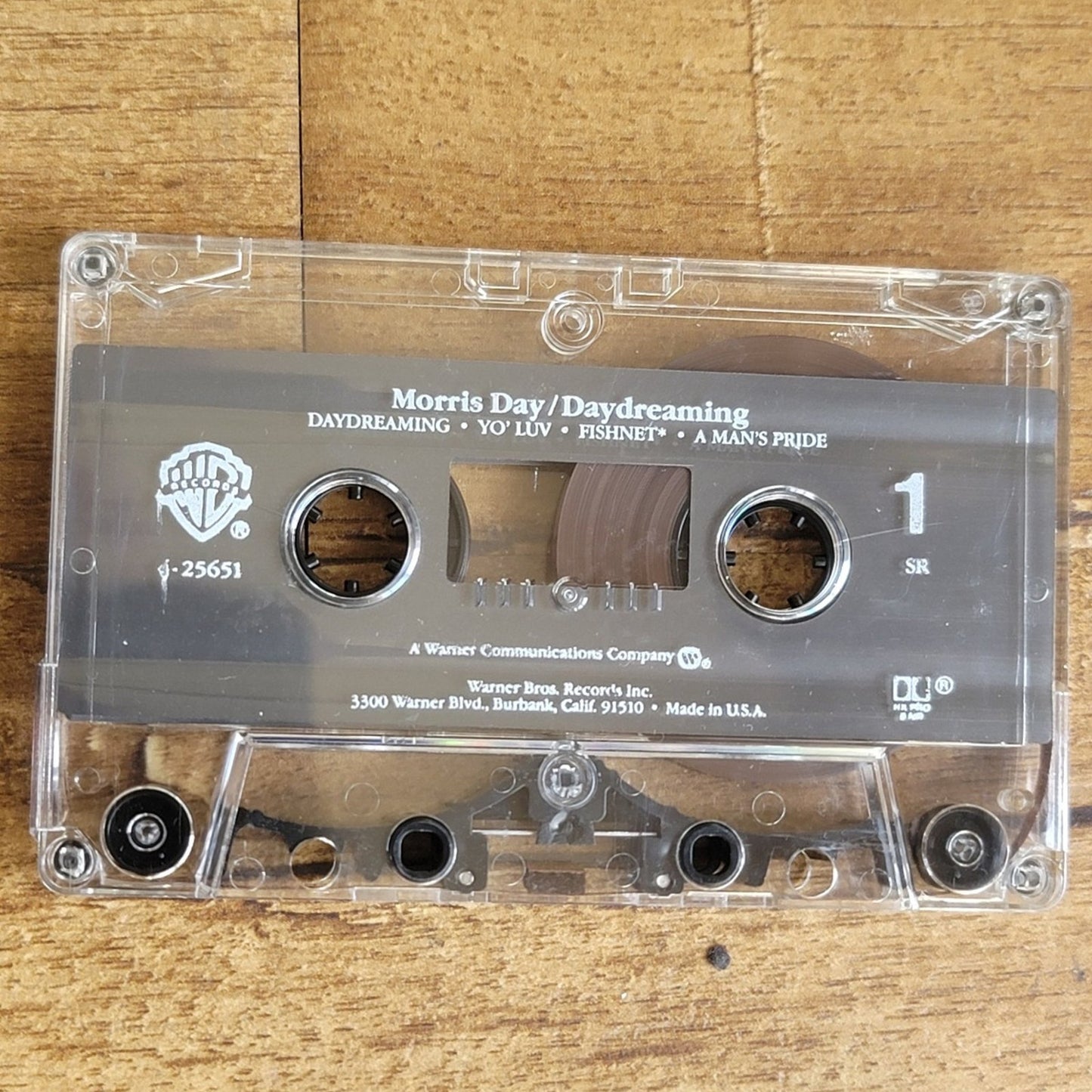 Vtg 1987 Morris Day Daydreaming Cassette Tape