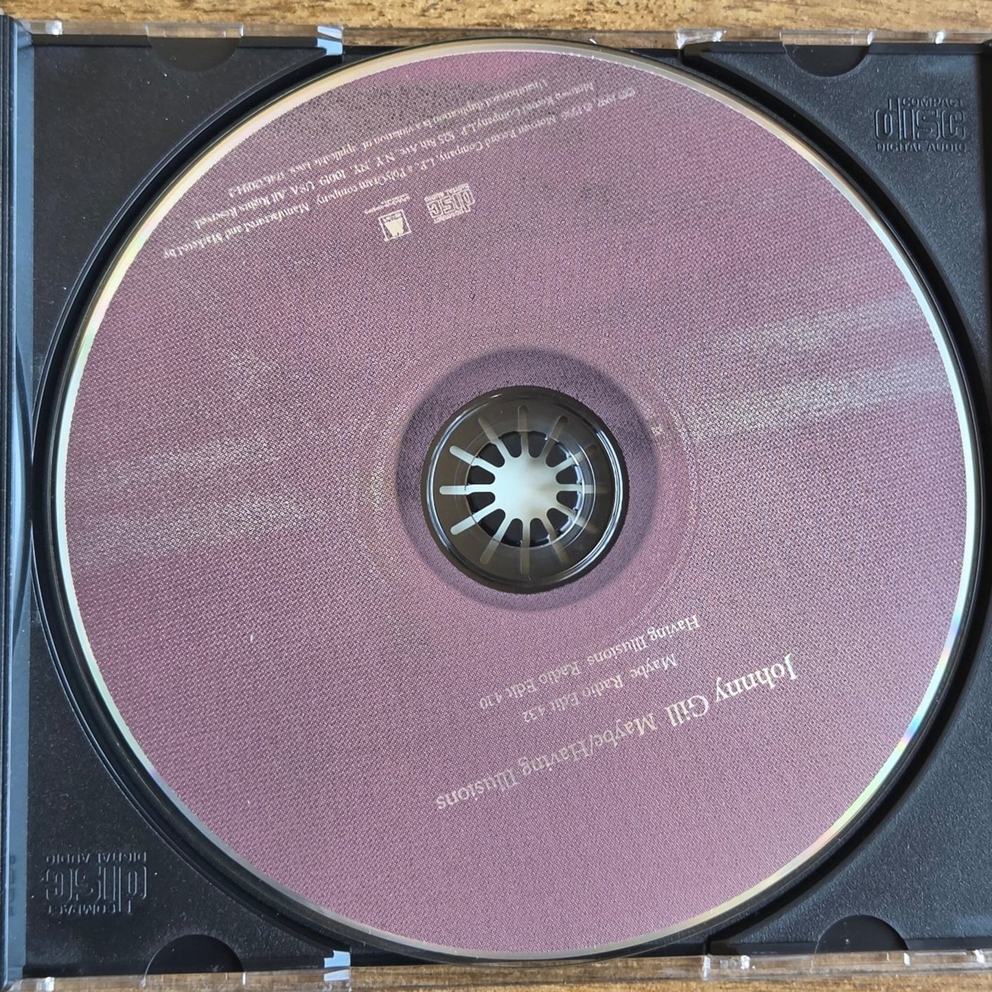 Vtg 1997 Johnny Gill MAYBE/HAVING ILLUSIONS MAXI SINGLE CD