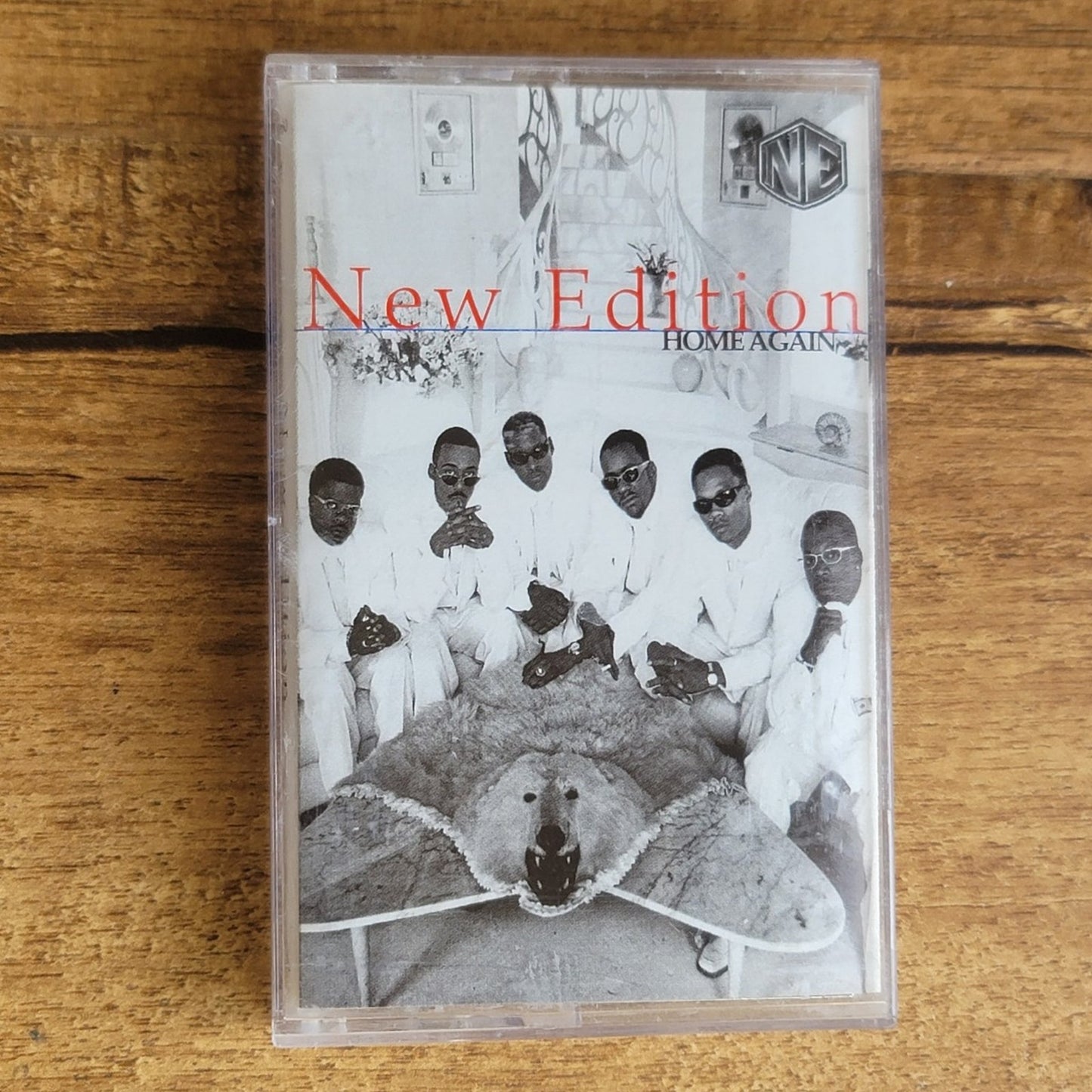 Vtg 1996 New Edition HOME AGAIN Cassette Tape
