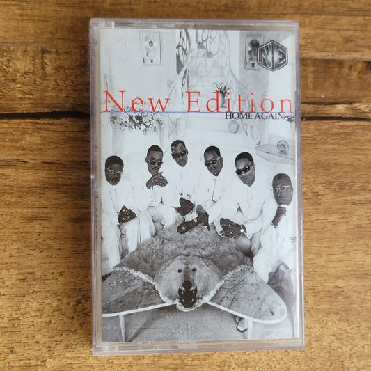Vtg 1996 New Edition HOME AGAIN Cassette Tape