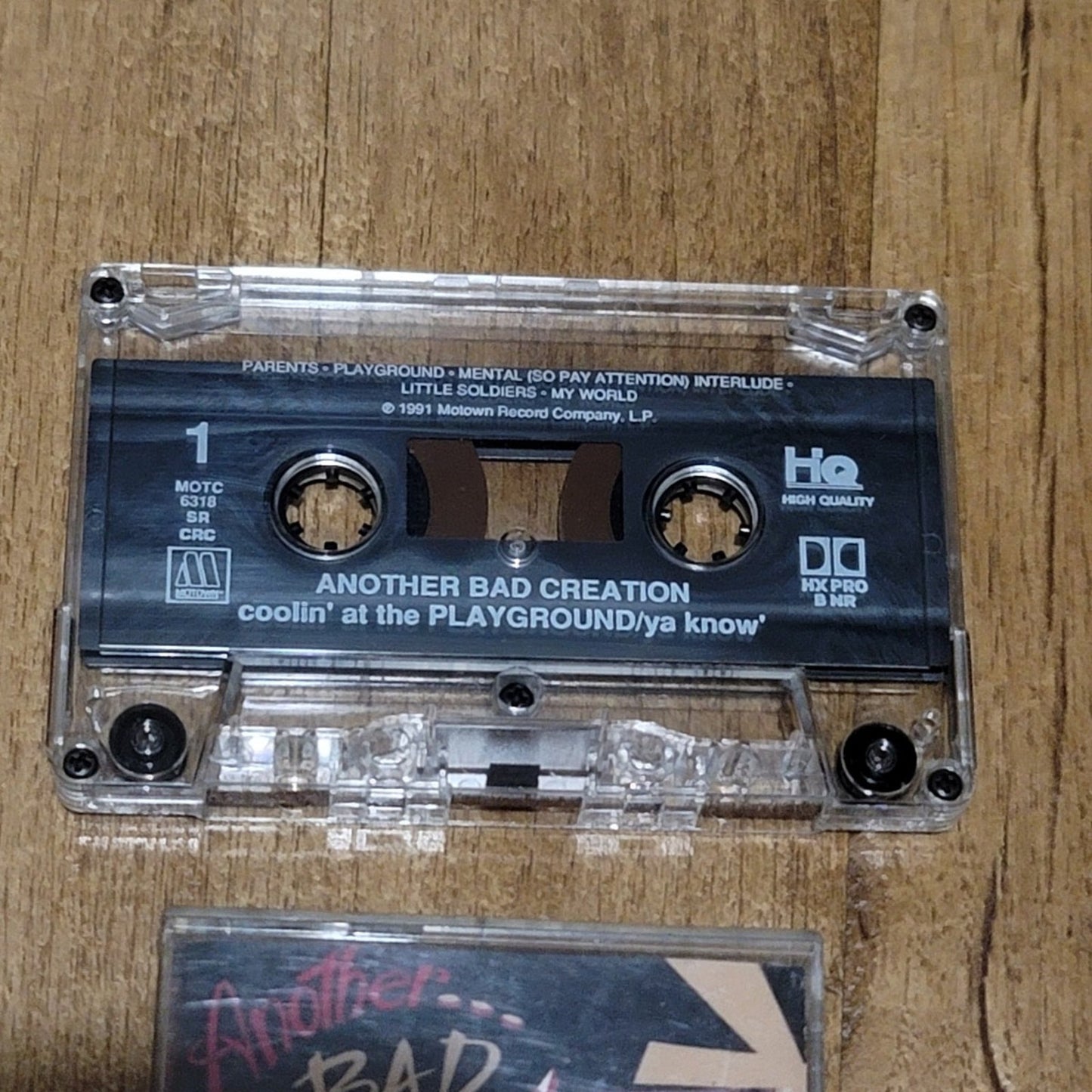 Vtg 90s ABC Another Bad Creation Coolin at the Playground Ya Know! Cassette Tape
