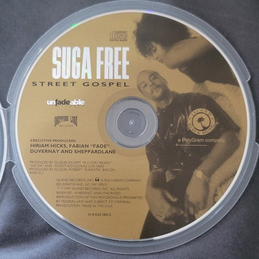 Vtg 1997 Suga Free STREET GOSPEL CD RAP HIP HOP